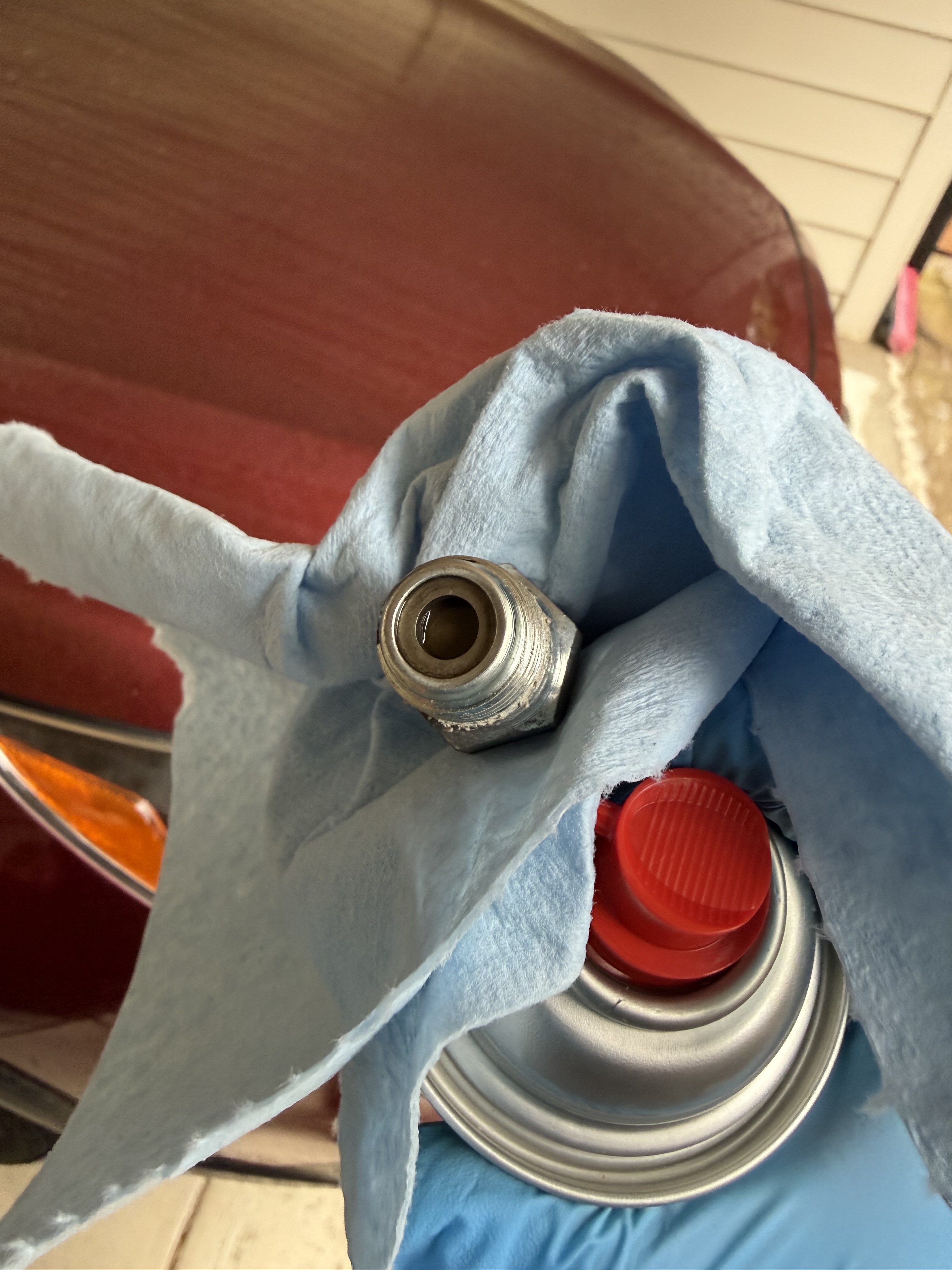 Old PCV valve — still moving, not gummed up